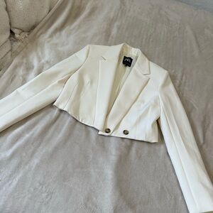Zara cropped blazer
